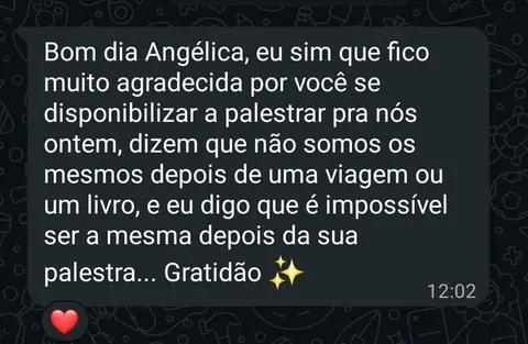 Depoimento de participante