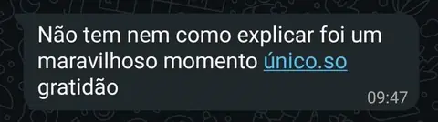 Depoimento de participante